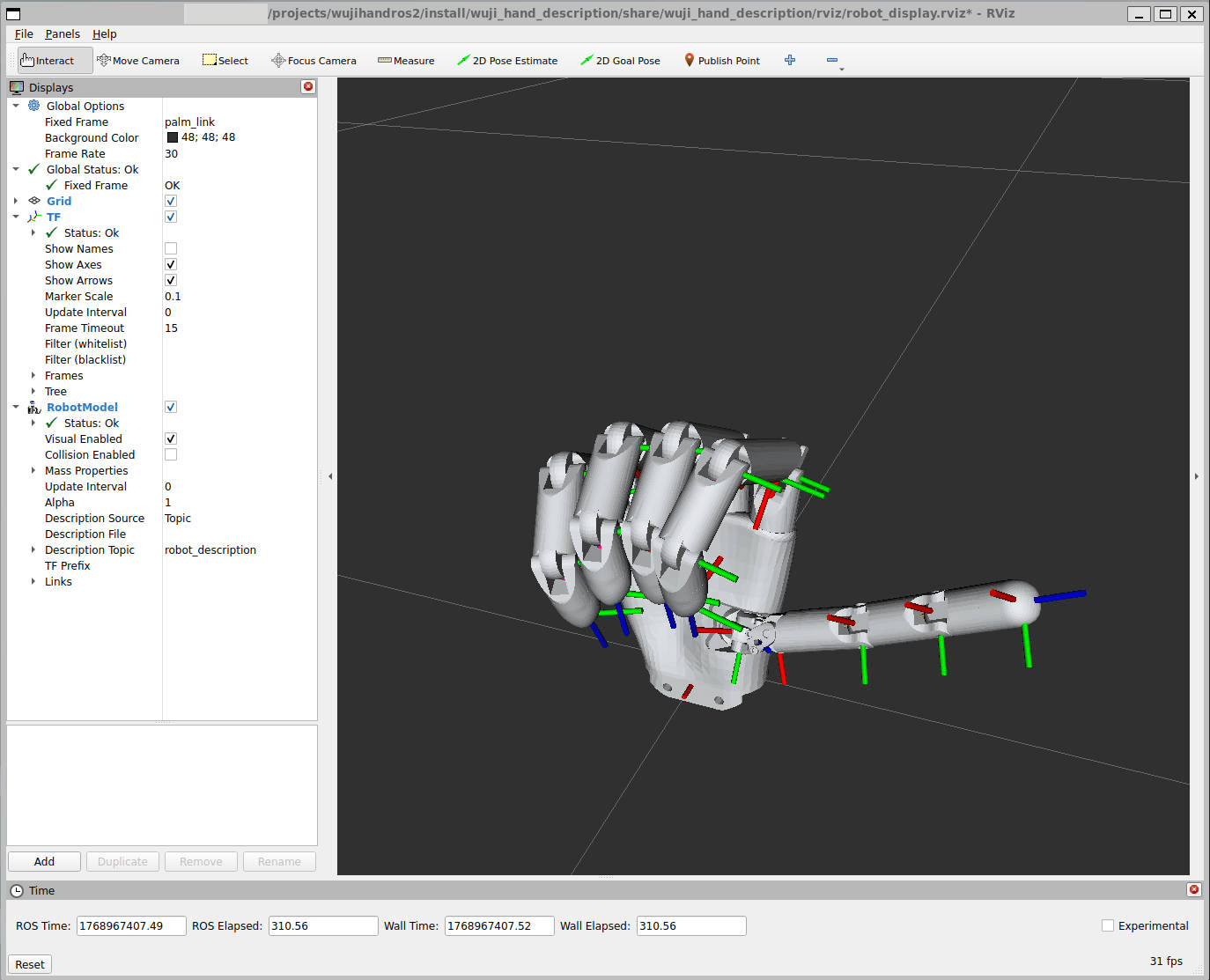 RViz Visualization