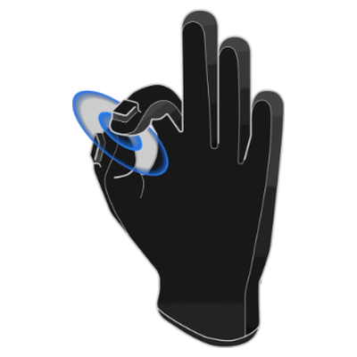 Thumb-Index Tip Touch
